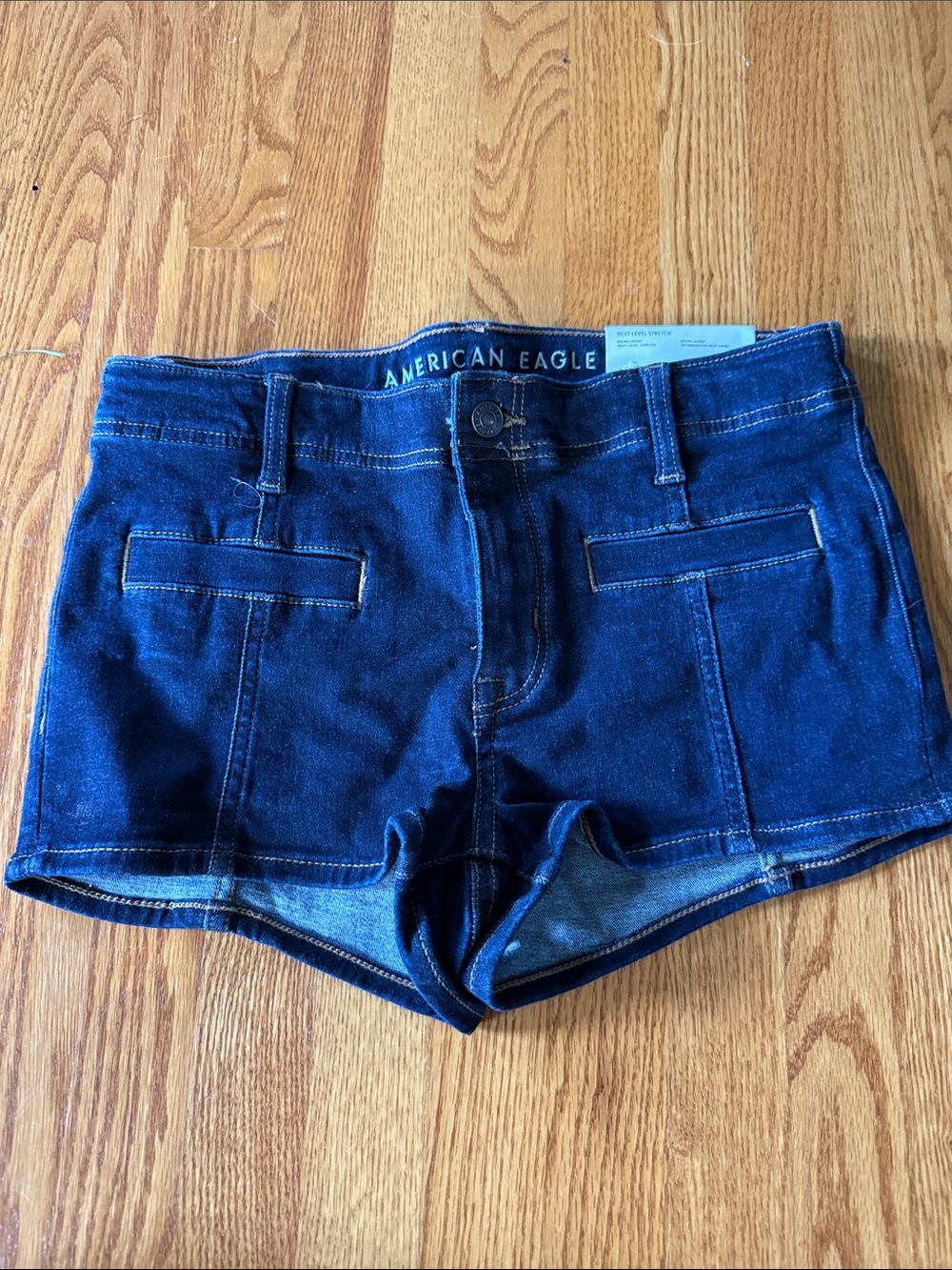 American Eagle Outfitters next level stretch micro shorts size 4